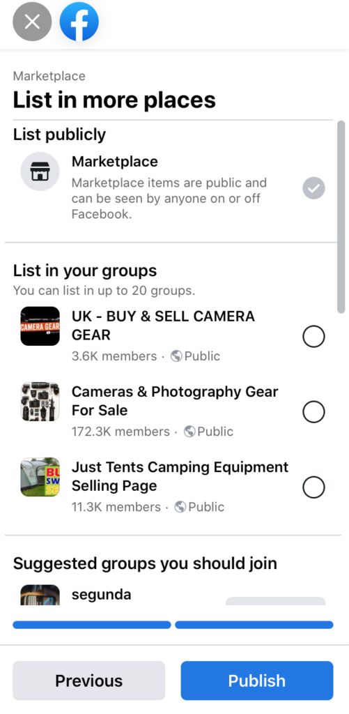 How To Sell Successfully on Facebook Marketplace Wholesale Clearance UK Blog