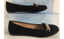 Wholesale Joblot of 10 Avon Womens Loafer Ballet Shoe Black Size 7
