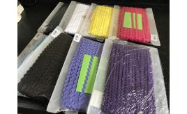8 sealed packs of Ric Rac Ribbon 8mm width, 50 metres per pack.