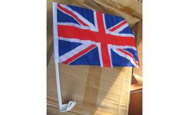 200 x Union Jack car Flags