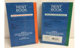 One Off Joblot of 454 Lion Brand Rent Book in 2 Types 16 Page (Pack of 10)