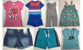 One Off Joblot of 26 Kids Ex-Chain Store Clothing - Tops, Dresses, Shoes & More