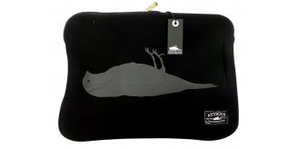 Joblot of 10 Atticus Laptop Cases Axis 15" Black 'Dead Bird' Logo Zip-Up