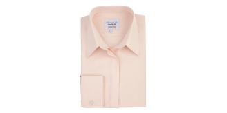 Women's Silk Shirt. Colour: Pink. UK Sizes 8 to 16