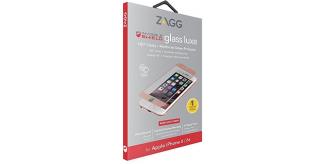 50 x Zagg InvisibleShield Glass Luxe Screen Protector Guard For Apple iPhone 6s & 6 (Model - IP6BGS-RG0)