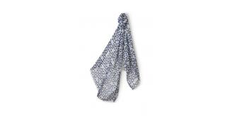 Wholesale Job Lot Clearance Blue Spot Summer Printed Scarf