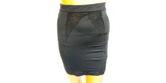 Wholesale Joblot of 10 Avon Body Illusion Half Slip With Floral Netting - Black