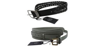 Wholesale Joblot of 10 Fly53 Womens Waist Belts 2 Styles Black & Green