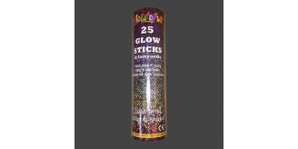 Wholesale Joblot of 6" Orange Glowsticks in tubes of 25