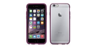 50 x Griffin iPhone 6S & 6 Reveal Thin Slim Case Cover & Screen Protector Clear Purple
