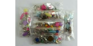 100 Bracelets With Two Or One Ring Chains Featuring Beads Inc Stars Wholesale