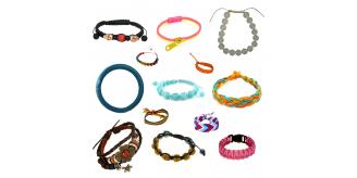 Wholesale Joblot Of 100 Mixed Fashion Costume Bracelets For Women & Girls