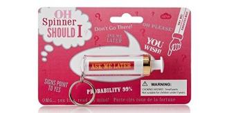 Wholesale Joblot of 36 NPW Spinner Should I? Fate Keyring