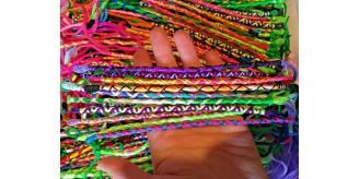 Wholesale Joblot Of 100 Brightly Coloured Round Twist Bracelets