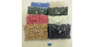 Wholesale Joblot Of 2000 15x30mm Contoured Quick Side Release Buckles Mixed 