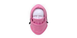 120pcs (pink) Warm winter hat thermal hat. 6in1. ideal for sports. Skiing or cycling
