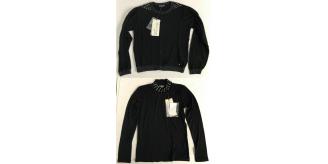 One Off Joblot of 10 Miss Grant Girls Stud Trim Tops & Cardigans Mixed Sizes