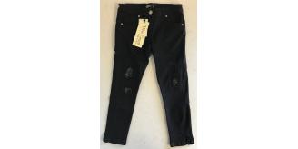 One Off Joblot of 5 Miss Grant Girls Distressed Sequin Jeans in Black