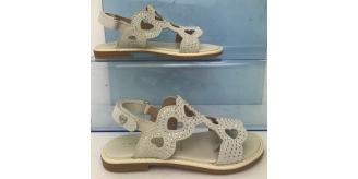 Wholesale Joblot of 3 Twinset Girls Cut-Out Heart Sandal Range of Sizes