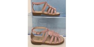 One Off Joblot of 3 IL Gufo Girls Pink Leather Tassel Fringe Sandals