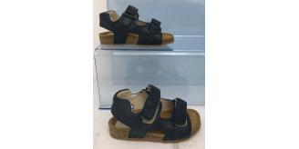 One Off Joblot of 5 IL Gufo Boys Blue Leather Double Strap Sandals Sizes 5-9