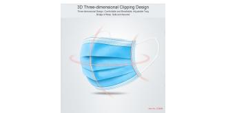 50 x Face Guard Surgical Disposable Mouth Guard Cover Face Guard Respiration UK