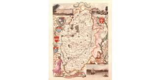 65 Nottinghamshire 19th Century Reproduction Thomas Moule Decorative Antique Maps