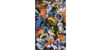 metal plaited bracelets