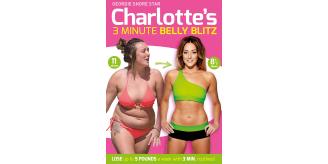 500 x Charlotte Crosby 3 Minute Belly Blitz DVD