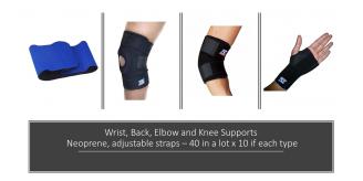 Wholesale Job Lot Knee & Wrist - 30 in a lot 