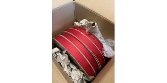 Red Satin Ribbon - 4 X Massive Bulk 310 metre reels,  1½" width