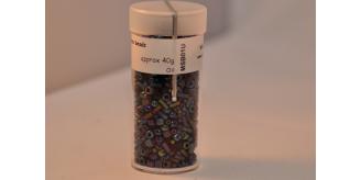 BULK LISTING - 213 sealed tubes of quality mixed beads - 9 colour themes - 2 weights