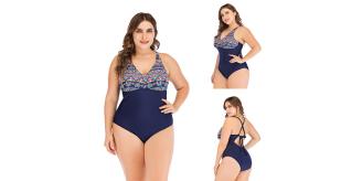 20 x Aztec Blue Swimsuit Bikini Beach Holiday Women Swimwear Size L|UK SELLER|GCLSW001