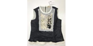 Wholesale Joblot of 5 Quis Quis Girls Basket Weave Sleeveless Dress Black