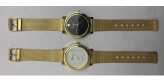 One Off Joblot of 11 Geneva Womens Gold Mesh Strap Quartz Watches