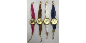 Wholesale Joblot of 10 Womens Multi-Cord Elephant Watches 4 Colours