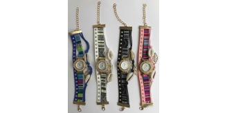 Wholesale Joblot Of 10 Womens Fabric, Faux Leather & Shell Watches 4 Colours