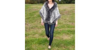 Luxury Women Girls High Quality Faux Full Fur Cape -Box of 25 pcs Mix