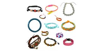 Wholesale Joblot Of 100 Mixed Fashion Costume Bracelets For Women & Girls