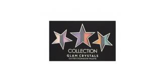 48 x Collection Glam Crystals STARS Glitter Eyeshadow Palette | Glitz and Glam |