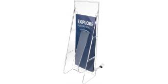 Wholesale Joblot of 50 Deflecto Literature Holder Stand Tall Leaflet Rack