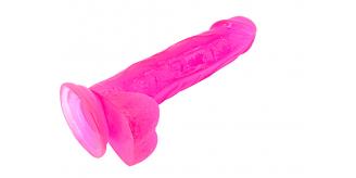 6pc x  8″ Big Realistic Suction Cup Dildo, Black & Pink 3pc each colour | GCAP022