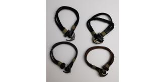 Wholesale Joblot Of 10 Mens Leather Anchor Bracelets In Black & Brown