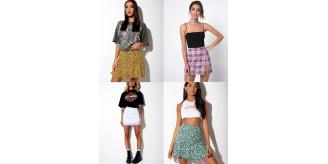 10 Skirts by Motel Rocks Designer Clothing Skirt Wholesale Job Lot Bulk All New