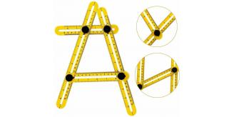 10 x Amenitee Universal Angularizer Ruler-Easy Angle Ruler-Multi Angle Measuring Tools