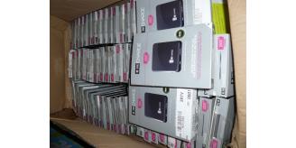 20 x Techlink Recharge 2500 Portable Pocket Power USB Charger Powerbank 2500mAh untested customer returns black