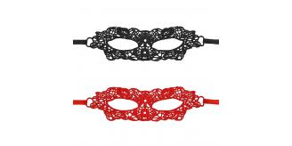 20 x Sexy Lace Mask (10 Black ,10 Red) l UK SELLER l GCL035