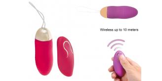 5 x 10 Modes Wireless Rechargeable Vibrating Egg with Remote Control l UK SELLER l GCAP011