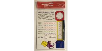 Wholesale Joblot of 48 Childrens Merit Board with Wipe Off Pen Reusable