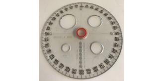 Wholesale Joblot of 100 360 Degree Protractor Circle Made in England